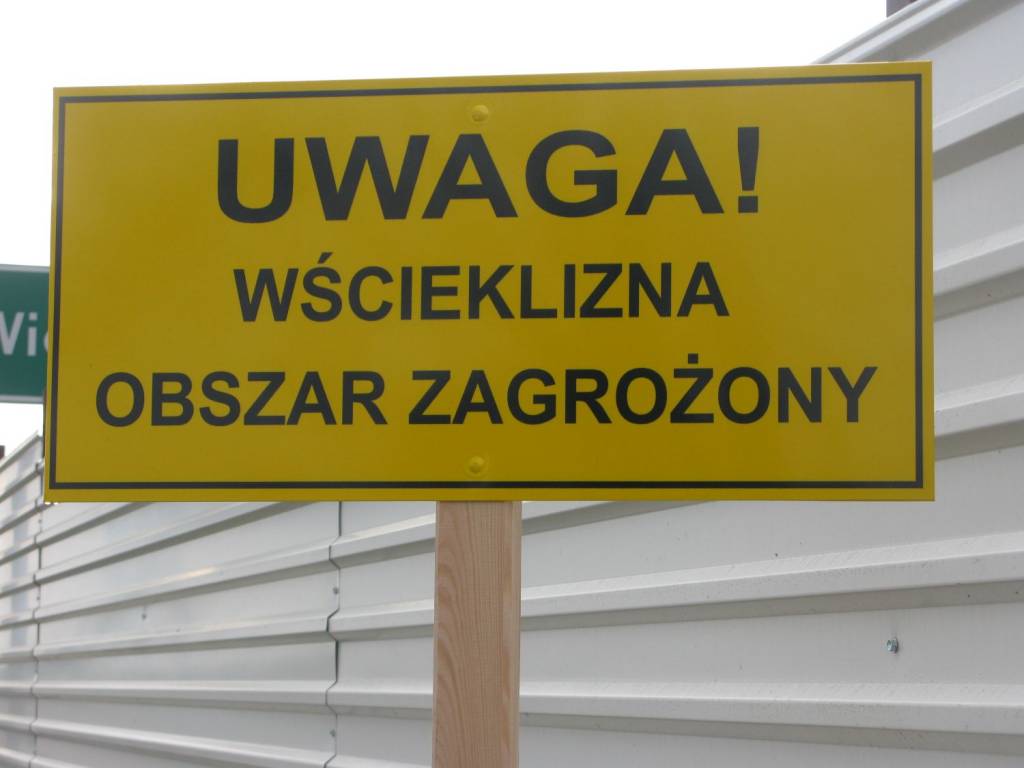 Uwaga wścieklizna! Uwaga wścieklizna!